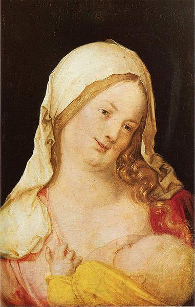 Albrecht Durer Maria mit dem Kind France oil painting art